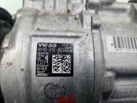 Foto 3ª: Compresor Aire Acondicionado Audi A6 2.0 TFSI BERLINA 252CV 185KW [CYP] (2017)