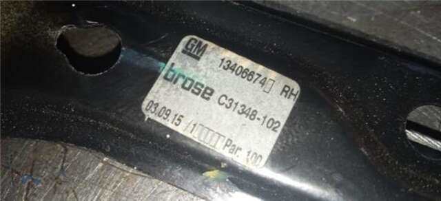 Elevalunas Eléctrico Delantero Derecho Opel Astra 1.6 DYNAMIC [1.6 LTR. - 100 KW CDTI DPF]