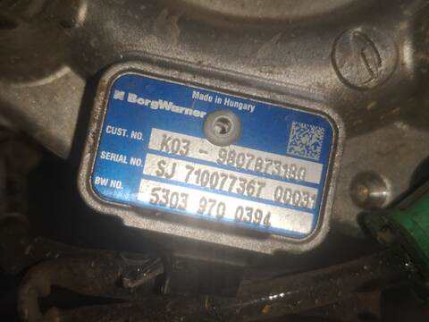 Turbocompresor Peugeot 308 AHX