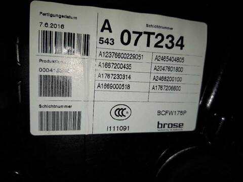 Foto 3ª: Elevalunas Eléctrico Delantero Derecho Mercedes Clase A 140 A 200 CDI 176.008) 136CV 100KW [651930] (2016)