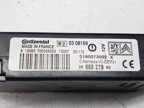 Foto 3ª: Centralita Motor ECU Citroen Berlingo SX MULTISPACE 90CV 66KW [9HX] (2010)