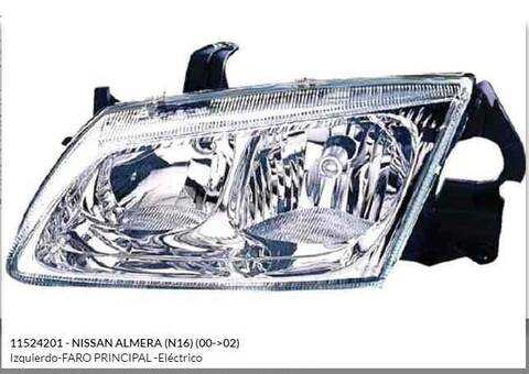 Faro Izquierdo Nissan Almera 90CV 66KW