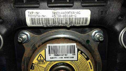 Foto 3ª: Airbag Delantero Izquierdo Toyota Yaris 1.4 TD CAT 90CV 66KW [1ND] (2009)