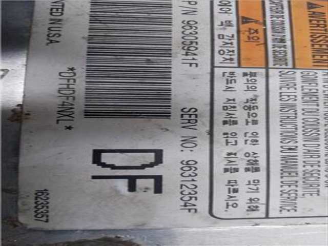 Foto 2ª: Centralita Airbag Daewoo Nubira 1.6 SX [1 6 LTR. - 80 KW CAT] 109CV