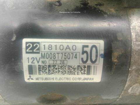 Foto 2ª: Motor de Arranque Mitsubishi Montero 3.2 4WD (2006)