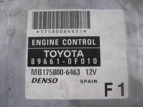 Foto 2ª: Centralita Motor ECU Toyota Corolla 2.0 D-4D SOL 116CV 85KW [1CD-FTV] (2004)