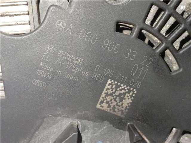 Foto 2ª: Alternador Mercedes Clase C 160 2.1 CLA 220 CDI - D (117.303) [2.1 LTR. - 125 KW CDI CAT]