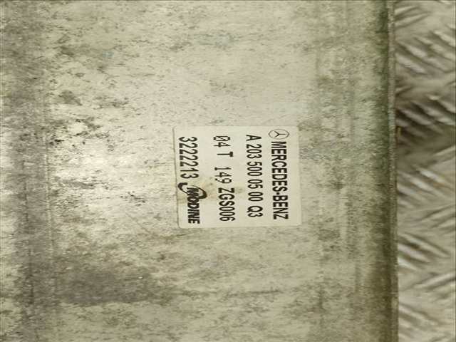 Foto 4ª: Intercooler Mercedes Clase C 160 180 COMPRESSOR 203.046) BERLINA 143CV 105KW [M271946] (2004)