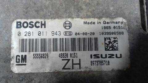 Foto 3ª: Centralita Motor ECU Opel Astra 1.7 16V CDTI CAT Z 17 DTL - LRB) BERLINA 80CV 59KW [Z17DTL] (2004)