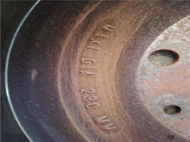 Foto 3ª: Disco Freno Trasero Citroen Berlingo 1.9 D SX COMBI [1.9 LTR. - 51 KW DIESEL] [WJY]