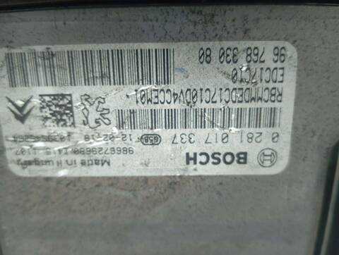 Foto 3ª: Centralita Motor ECU Citroen C3 1.4 HDI FAP 68CV 50KW [8HR] (2012)