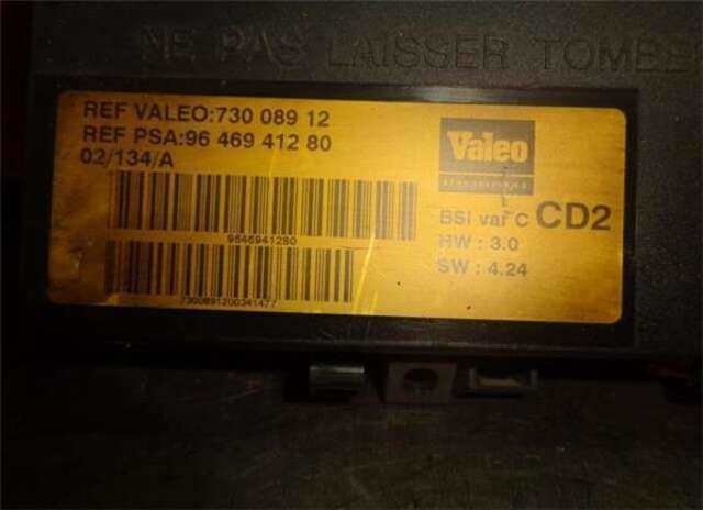 Caja Reles Fusibles Peugeot 406 2.0 HDI 110