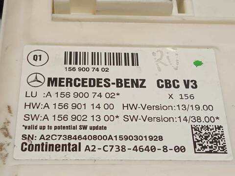 Foto 4ª: Centralita Motor ECU Mercedes Clase G 230 GLA 250 4-MATIC 156.946) 211CV 155KW [270920] (2015)