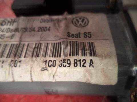 Foto 2ª: Elevalunas Eléctrico Trasero Derecho Seat Toledo 1.9 TDI 110CV 81KW [ASV] (2004)