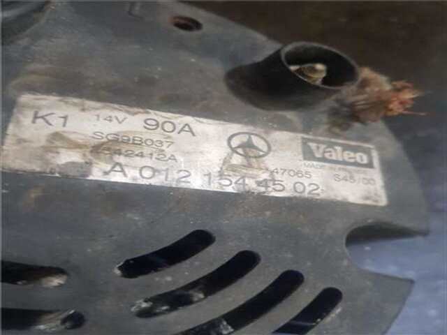 Foto 3ª: Alternador Mercedes Clase A 140 1.4 140 (168.031) [1.4 LTR. - 60 KW CAT] [M 166.940]