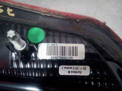 Foto 3ª: Piloto Trasero Derecho Citroen C4 TONIC 110CV 81KW [HN01] (2016)