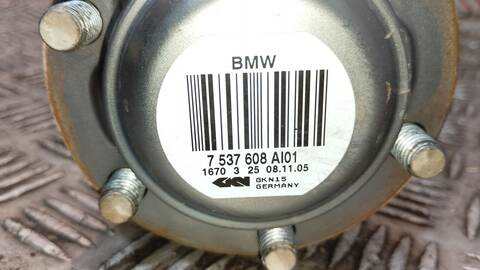 Foto 3ª: Transmision Trasera Derecha Bmw X3 2.0D 150CV 110KW [M47N204D4] (2005)