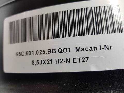 Foto 2ª: LLanta Aleacion Porsche Macan VERSION INDEFINIDA