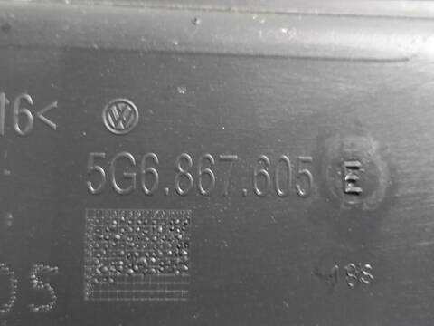 Foto 3ª: Tapizados Cartoneras Volkswagen Golf COMFORTLINE BLUEMOTION AUT. 150CV (2013)