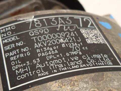 Foto 4ª: Compresor Aire Acondicionado Mitsubishi Outlander KAITEKI 4WD 150CV 110KW [4N14] (2018)