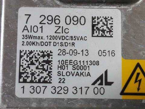 Foto 3ª: Centralita Faros Xenon Bmw Serie 3 315 320D 184CV 135KW [N47D20C] (2013)