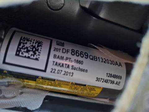 Airbag Cortina Delantero Izquierdo Opel Insignia EXCELLENCE BERLINA 140CV 103KW