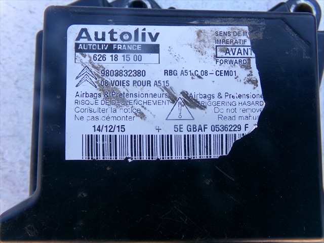 Foto 3ª: Centralita Airbag Citroen C3 1.2 G 2013-2016 [HM01 / HMZ] (2016)