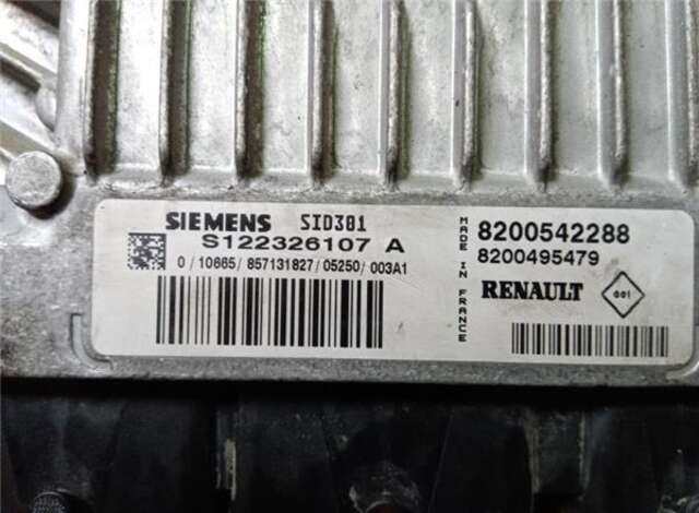 Centralita Motor ECU Renault Scenic 1.5 AUTHENTIQUE [1.5 LTR. - 78 KW DCI DIESEL] (JM)(2003-_)