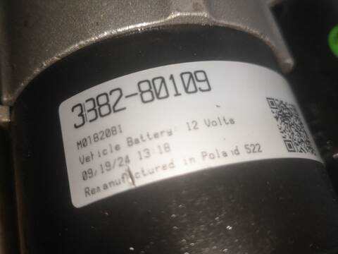 Foto 3ª: Motor de Arranque Citroen C8 RFN (2003)