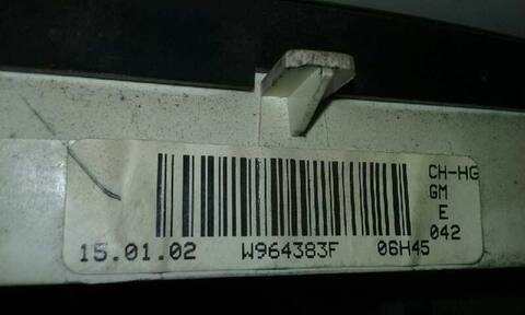 Foto 3ª: Mando Calefacción A. A. Opel Vivaro 1.9 CDTI CAT F9Q-760 - L08) 101CV 74KW [F9Q760] (2003)