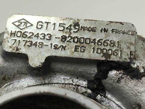Foto 4ª: Turbocompresor Renault Megane 1.9 D AUTHENTIQUE BERLINA 80CV 59KW I FASE 2 BERLINA BA0) [F9Q Q7] (2001)