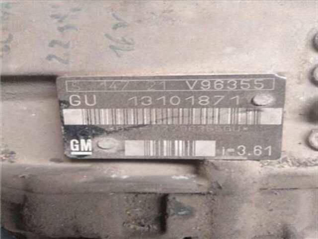 Foto 2ª: Caja Cambios Opel Vectra 2.2 DTI 16V [Y 22 DTR]