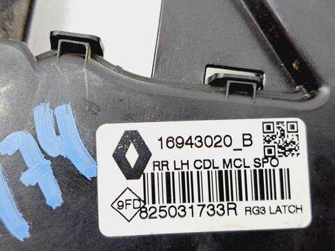 Foto 4ª: Cerradura Puerta Trasera Izquierda Renault Megane 1.6 DCI DIESEL FAP ENERGY GRANDTOUR 130CV 96KW IV GRANDTOUR [R9M E4] (2018)