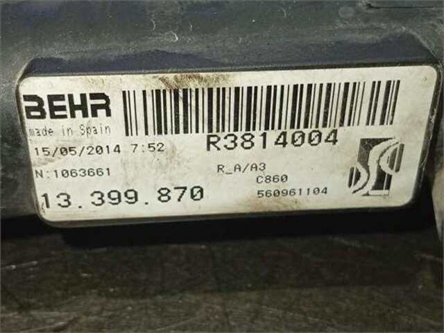 Foto 2ª: Radiador Motor Opel Corsa 1.4 COSMO [1.4 LTR. - 74 KW 16V]