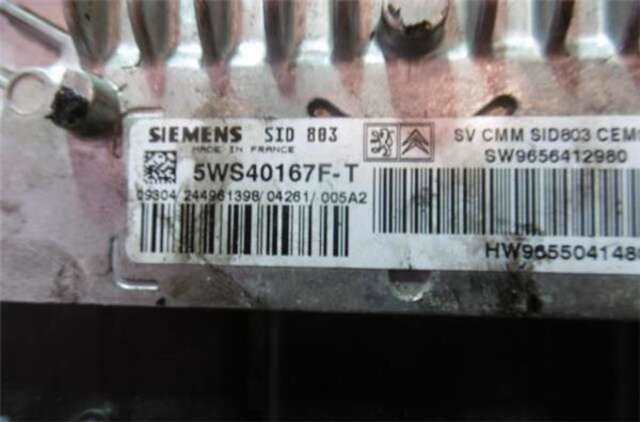 Foto 2ª: Centralita Motor ECU Peugeot 407 2.0 HDI 135 [RHR (DW10BTED4)]
