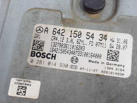 Foto 3ª: Centralita Motor ECU Mercedes Clase ML 280 CDI 164.120) (2005)