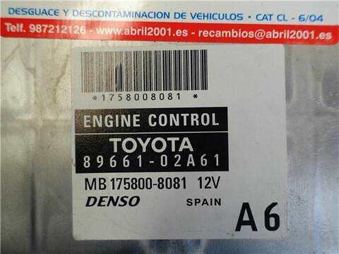 Foto 3ª: Centralita Motor ECU Toyota Corolla 2.0 D-4D 116CV 85KW [1CD-FTV (85KW)] (2006)