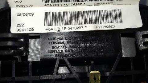 Foto 3ª: Airbag Delantero Izquierdo Citroen C4 COLLECTION BERLINA 90CV 66KW [9HX] (2009)