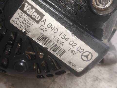 Foto 3ª: Alternador Mercedes Clase A 140 640940 (2004)