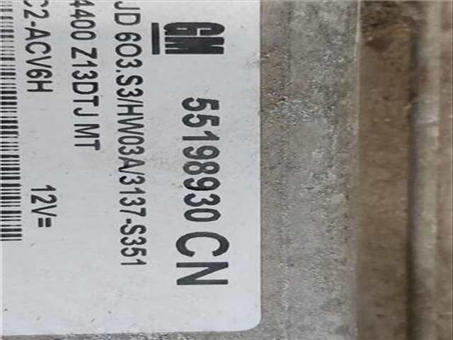Foto 3ª: Centralita Motor ECU Opel Corsa 1.3 CDTI 75CV 55KW [Z 13 DTJ] (2007)