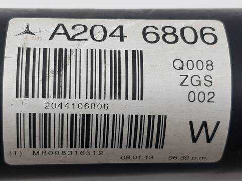Foto 2ª: Transmision Central Mercedes Clase G 230 GLK 220 CDI 4-MATIC BE 204.984) 113CV 83KW (2010)