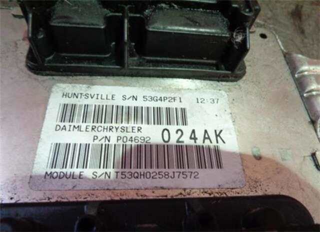 Foto 3ª: Centralita Motor ECU Jeep Grand Cherokee 3.0 CRD 65 ANIVERSARIO [3.0 LTR. - 160 KW CRD CAT] [642980]