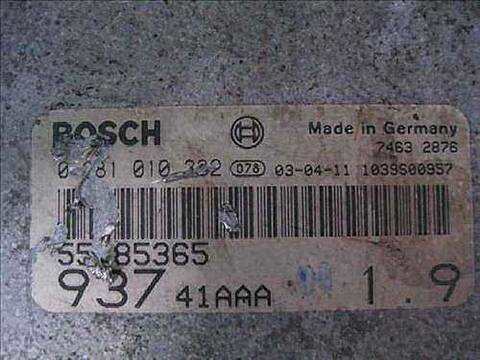 Foto 2ª: Centralita Motor ECU Alfa Romeo 147 1.9 JTD DISTINCTIVE 115CV 85KW [937 A2.000] (2003)