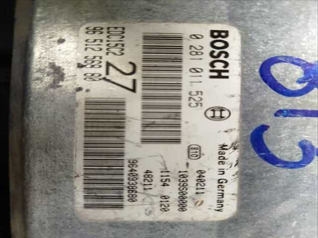 Foto 2ª: Centralita Motor ECU Peugeot 206 VERSION INDEFINIDA (1999)