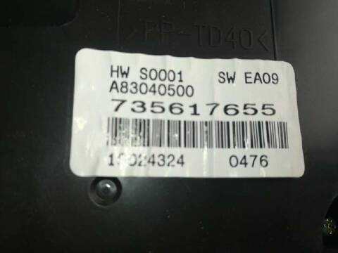 Foto 3ª: Mando Climatizador Fiat Doblo EASY 120CV 88KW [940C1000] (2016)