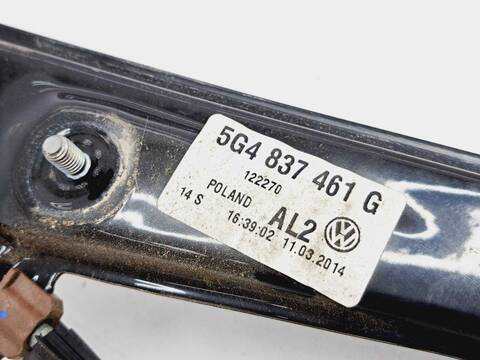 Foto 2ª: Elevalunas Eléctrico Delantero Izquierdo Volkswagen Golf 1.6 TDI DPF 105CV 77KW [CLH] (2014)