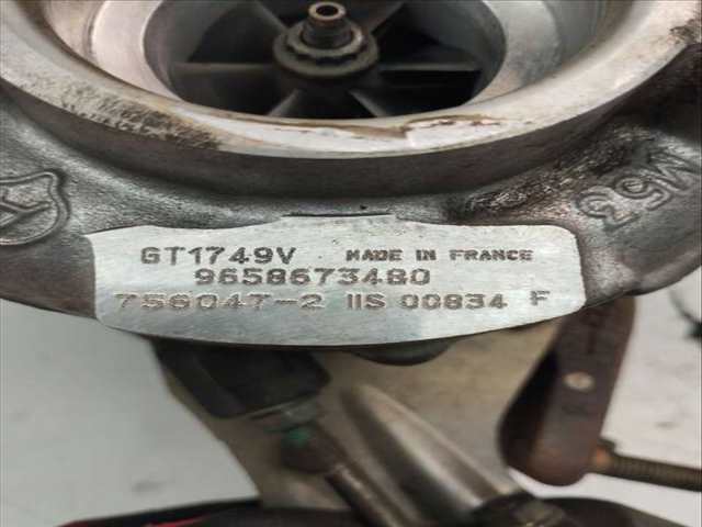 Foto 2ª: Turbocompresor Peugeot 407 2.0 16V HDI FAP CAT RHR - DW10BTED4) 136CV 100KW (2006)