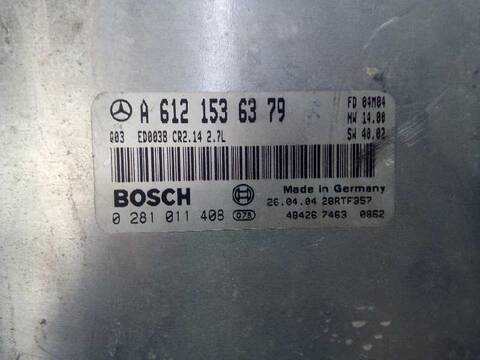 Foto 2ª: Centralita Motor ECU Mercedes Clase E 180 BERLINA 95CV 70KW