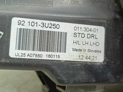 Foto 4ª: Faro Izquierdo Kia Sportage BUSINESS 2WD 116CV 85KW [D4FD] (2015)