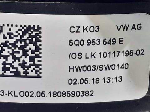 Foto 3ª: Anillo Airbag Volkswagen Golf SPORT 150CV 110KW [DADA] (2018)